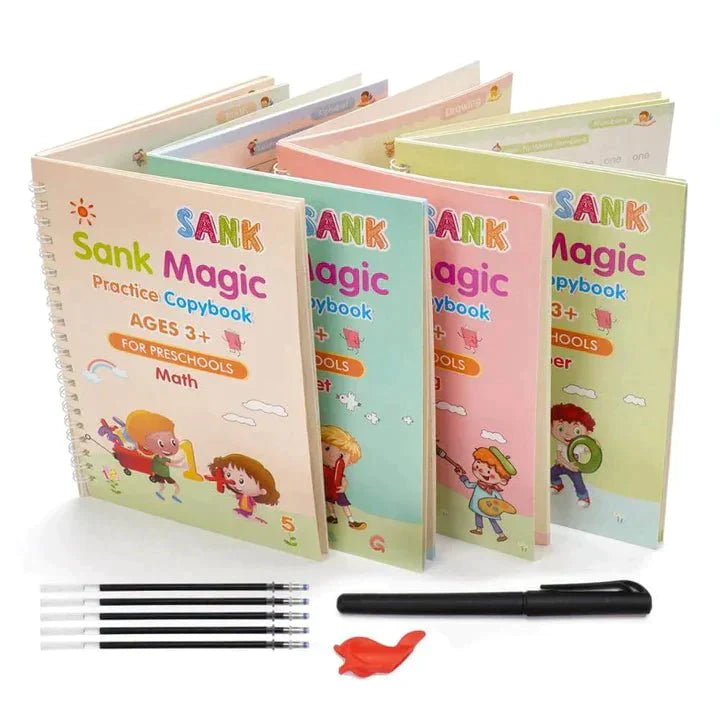 4 in 1, Sank Magic Practice Copybook