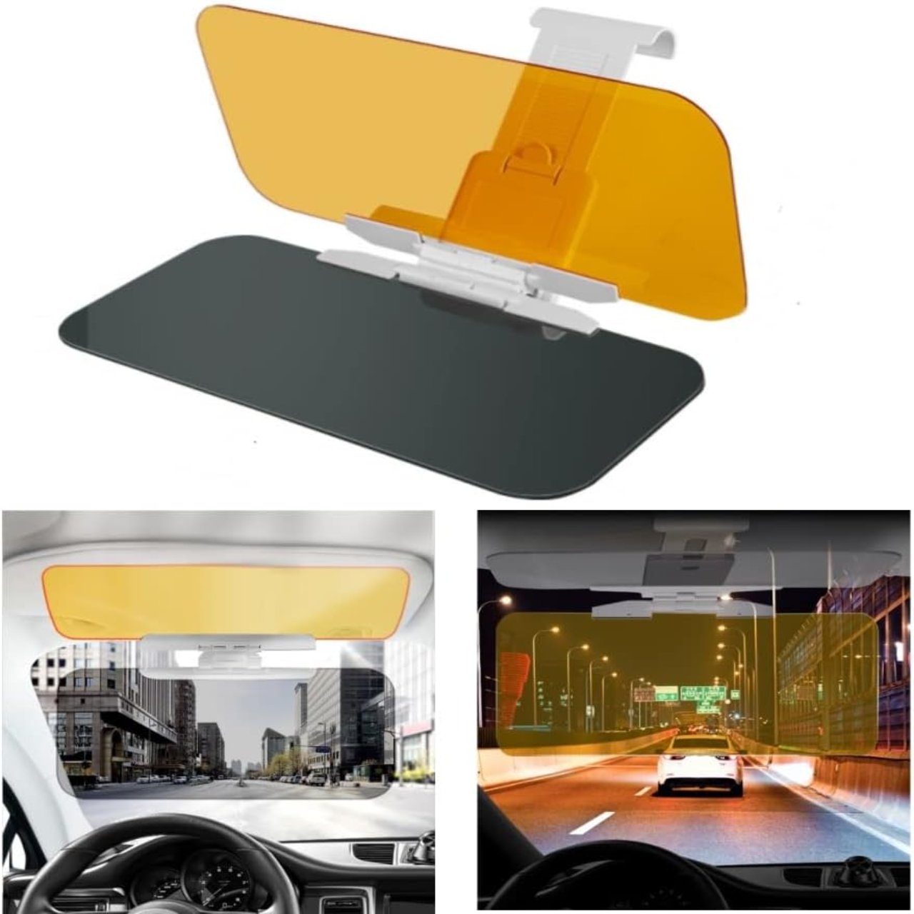 2 in 1 Car Day and Night Visor for all Cars (Large Car Visor)