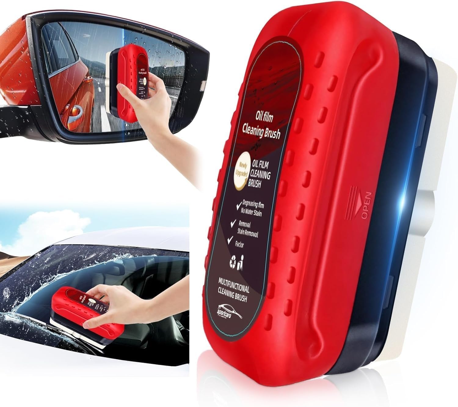 Automotive Oil Film Cleaning Brush