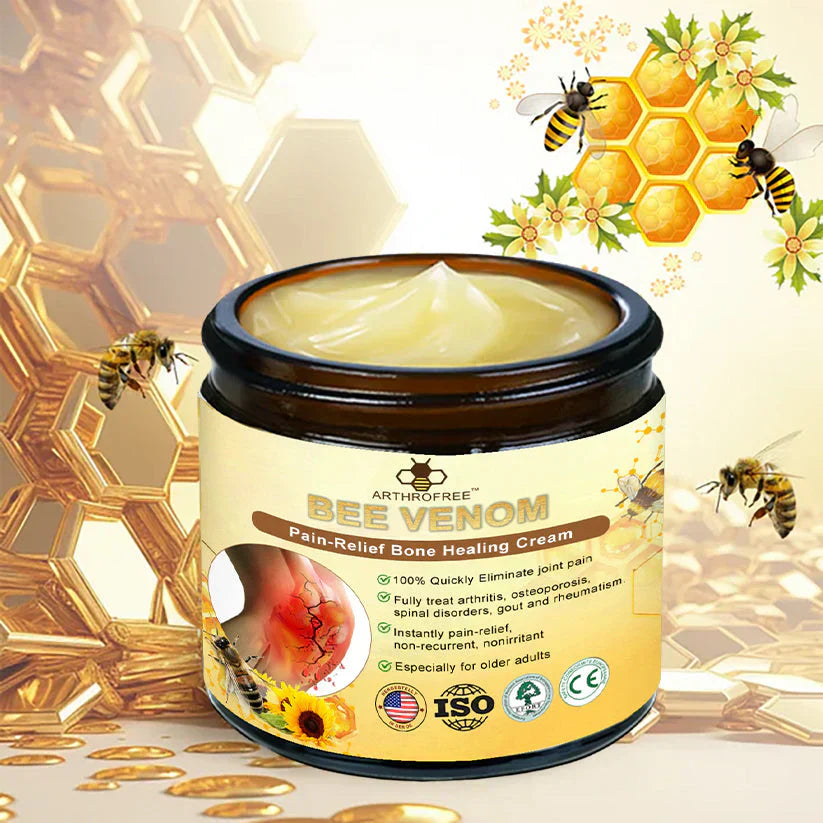 Bee-Venom Pain-Relief Bone Healing Cream (Buy 1 Get 1 Free)